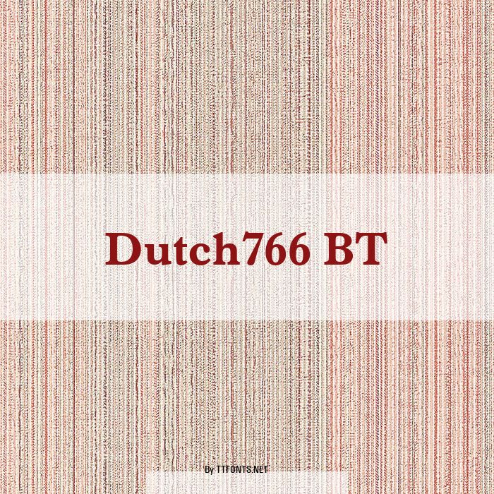 Dutch766 BT example
